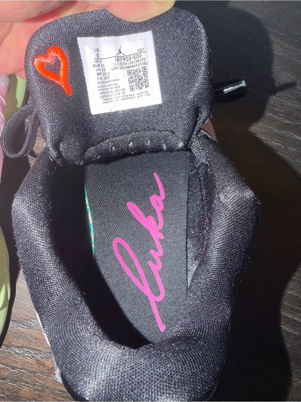 2025 Air Jordan Luka 4 'Gone Fishing Size 8